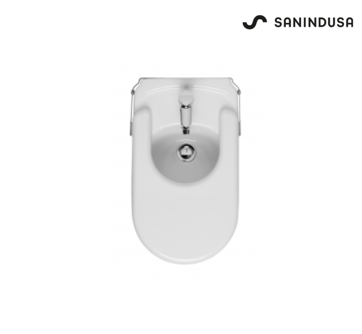 Bidé Saninduisa mod. Proget Confort blanco con tapa duroplast